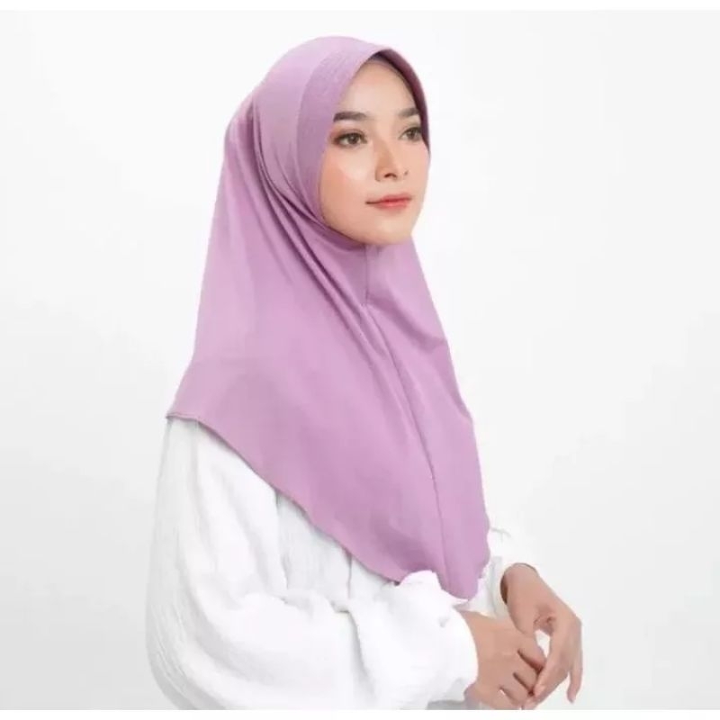 Bergo Hamidah ukuran M jersey premium
