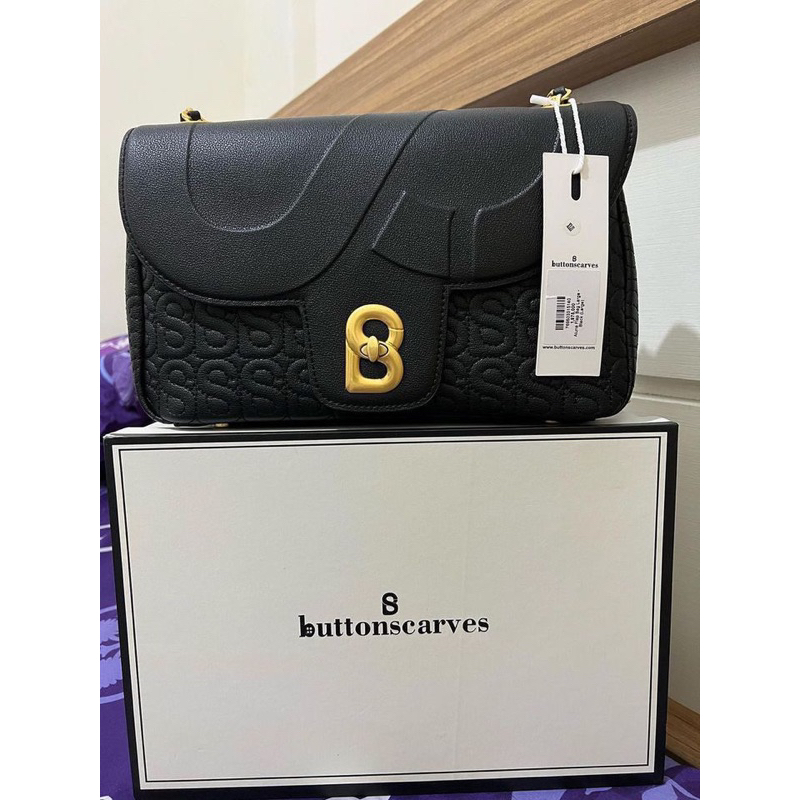 Aluna bag buttonscarves New Large Black