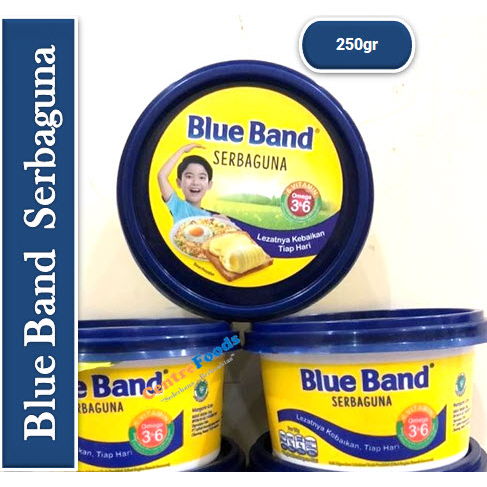 

Blue Band Serbaguna - Margarine Mentega Tube | 250gr [ Harga Per PCS ]