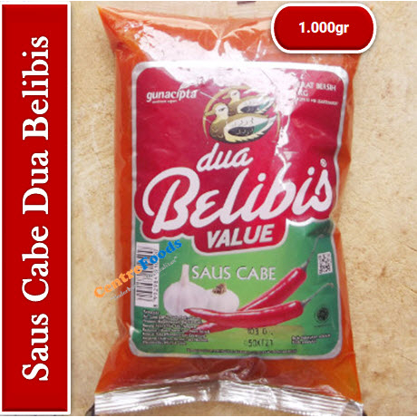 

Saus Cabe Value - Dua Belibis Refill | 1.000gr [ Harga Per BKS ]