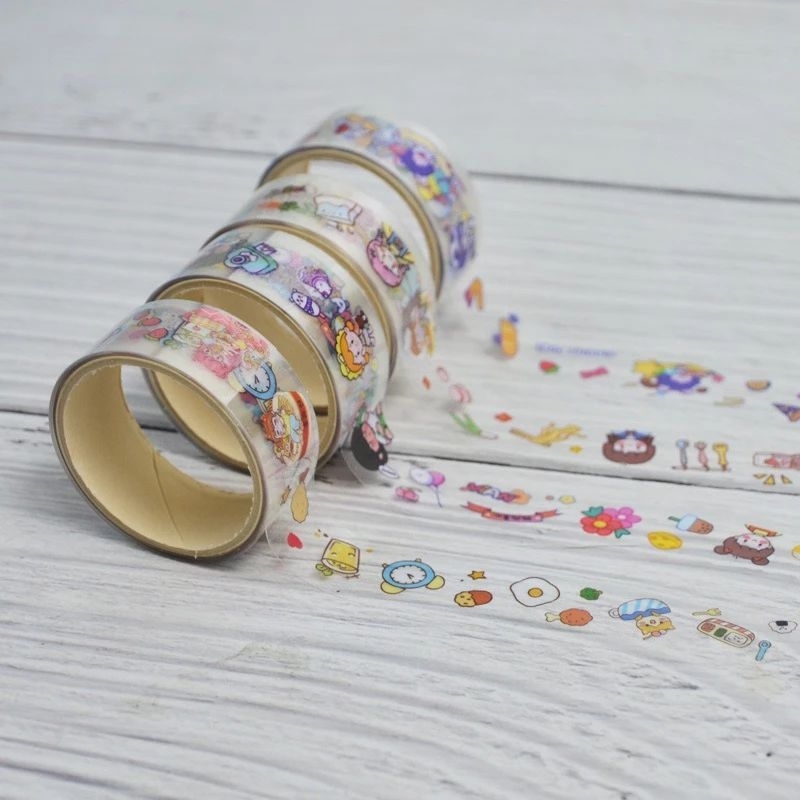 

SELOTIP MOMO STICKER KARTUN KOREA / SOLASI STICKER KOREA LUCU / SOLASI STIKER