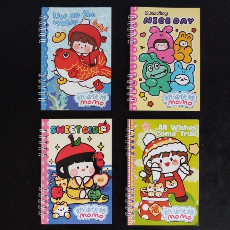 

NOTEBOOK ANAK KARAKTER LUCU / BUKU NOTEBOOK SPIRAL ANAK LUCU