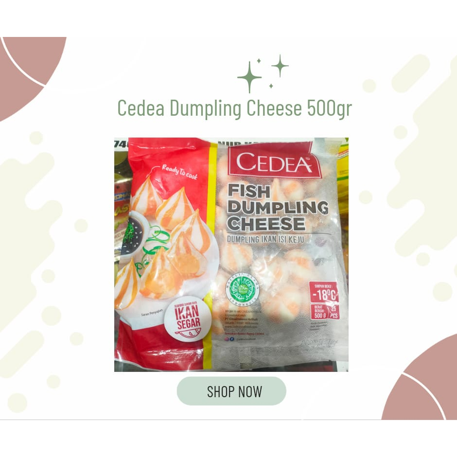 

Cedea Dumpling Cheese 500gr