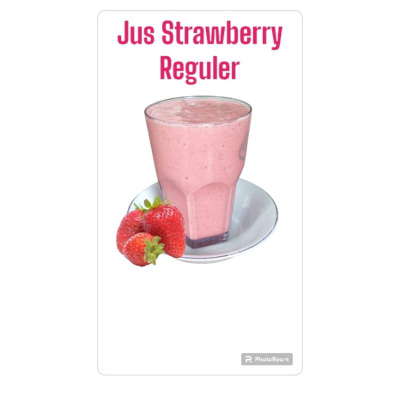 

Jus Strawberry Reguler 400 ml