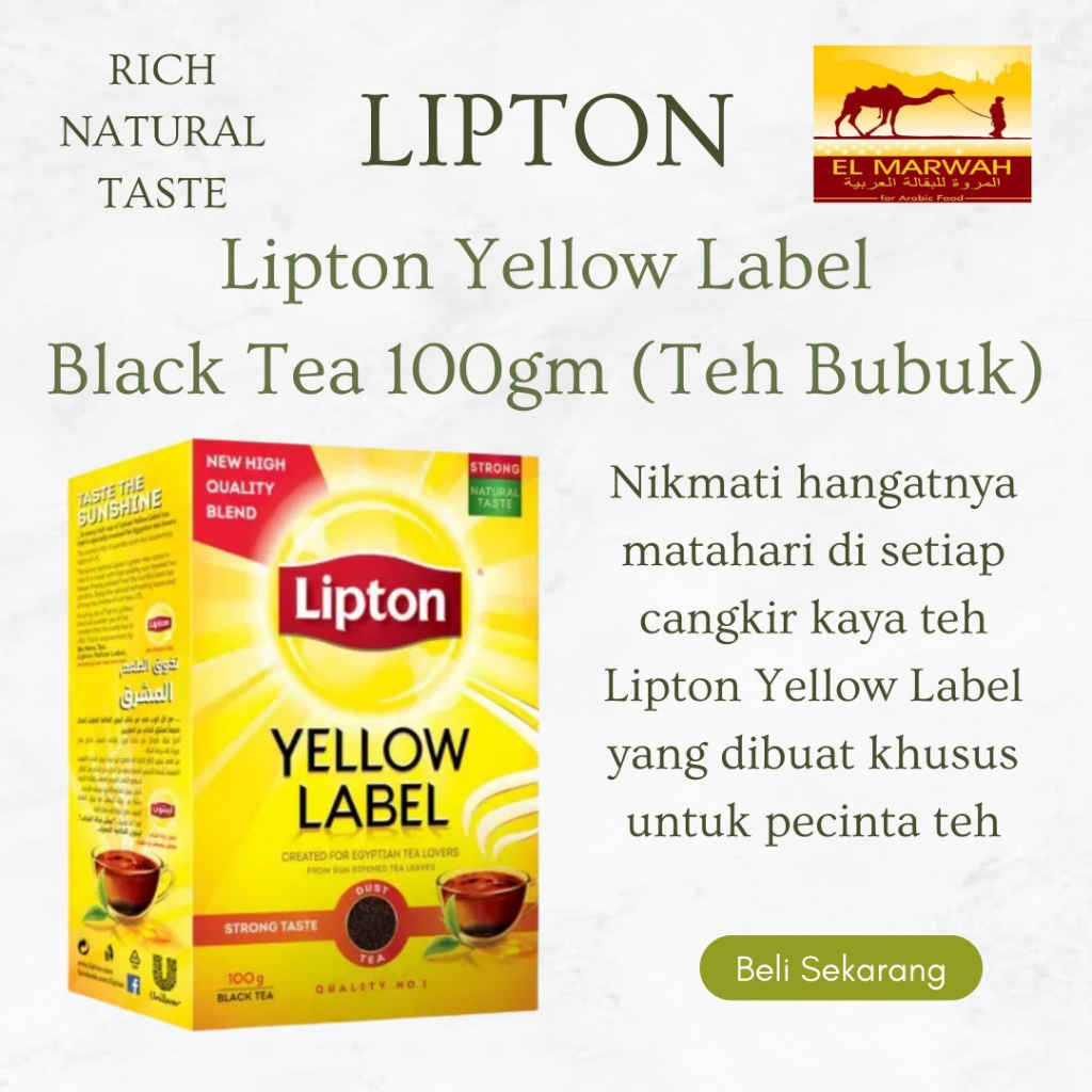 

lipton bubuk asli arab