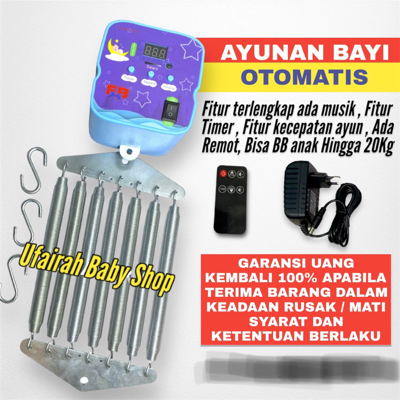 BABY Moon REMOT CONTROL (Sanxixing) / Ayunan bayi Goyang Sendiri / Ayunan Bayi Otomatis / Ayunan Bayi Elektrik Otomatis / Ayunan Bayi Terbaru