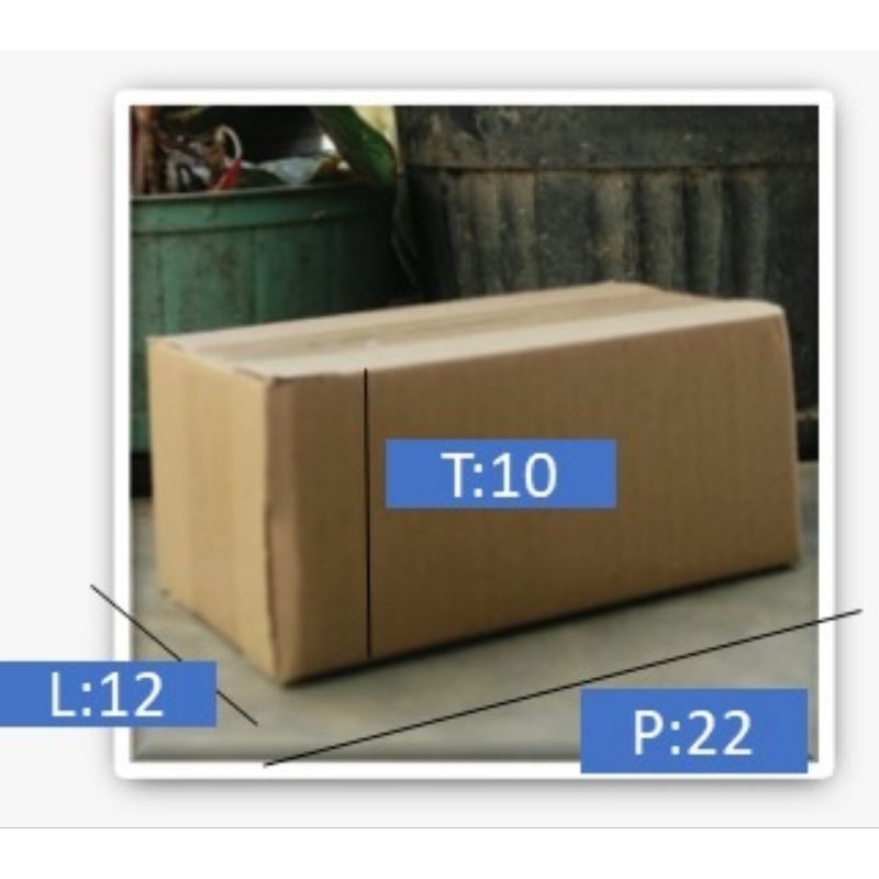 

CARTON BOX Size : 22x12x10