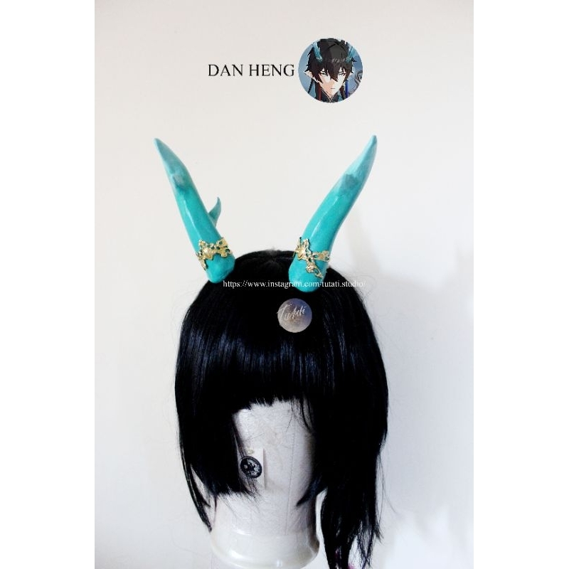 Tanduk Cosplay Dan Heng - Honkai Star Rail
