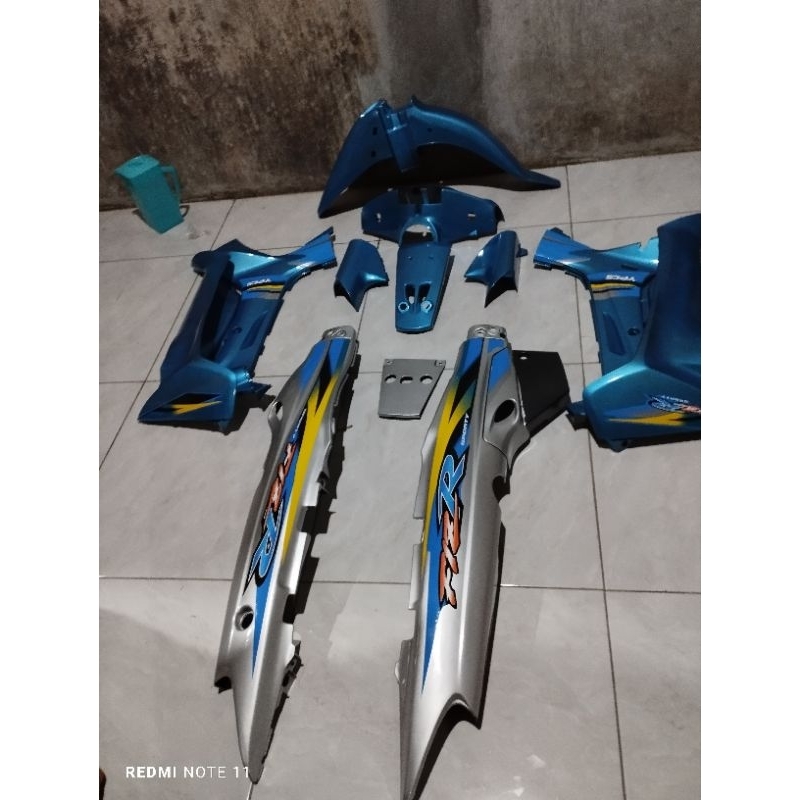 fullset bodi halus Fiz Fiz R warna biru silver ungu hitam