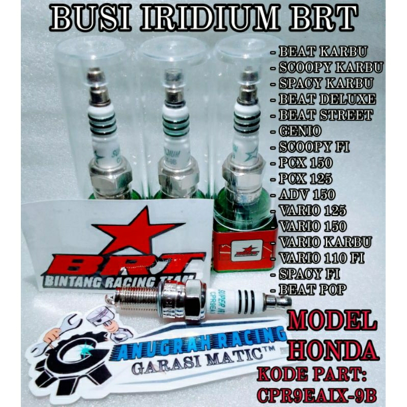 BRT BUSI SUPER IRIDIUM BEAT KARBU FI SCOOPY KARBU FI BEAT POP BEAT STREET GENIO BEAT DELUXE LED 2020