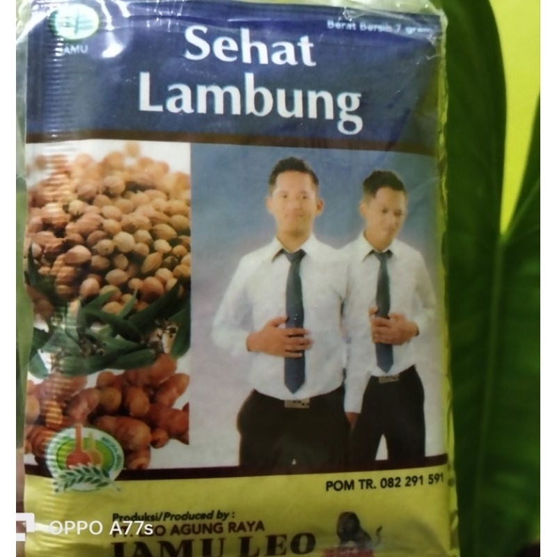 

jamu sehat lambung cap leo isi 10 sacet