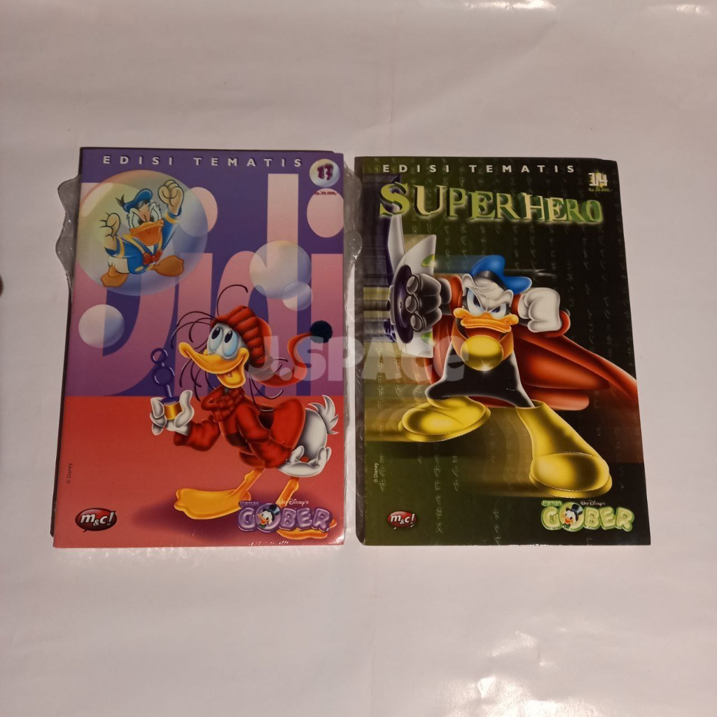 PAMAN GOBER BEBEK EDISI TEMATIS [buku komik donal edisi lama/bekas]