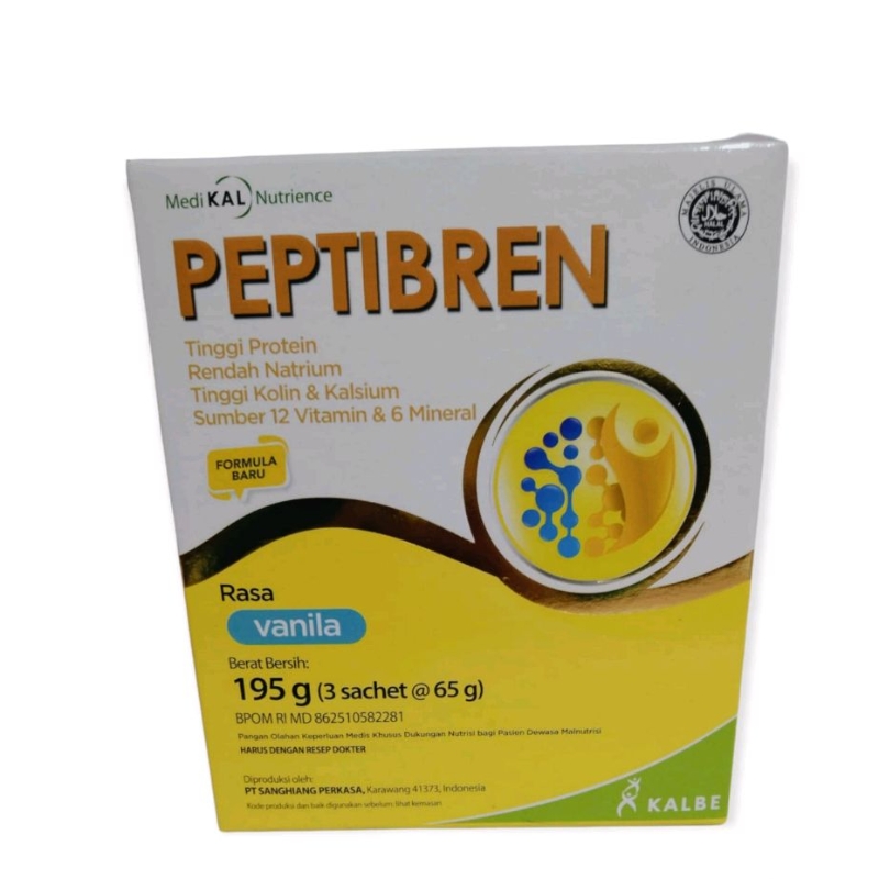 

Peptibren vanila 195 gr ( GOSEND / GRAB / INSTANT )