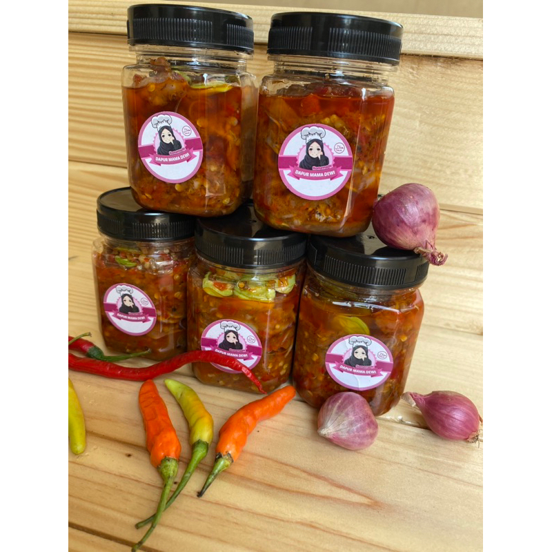

Sambel Baby Cumi Asin dan Teri Medan