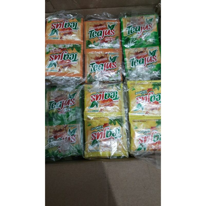 

TeaJus minuman serbuk teh berbagai varian 1Renteng/10pcs