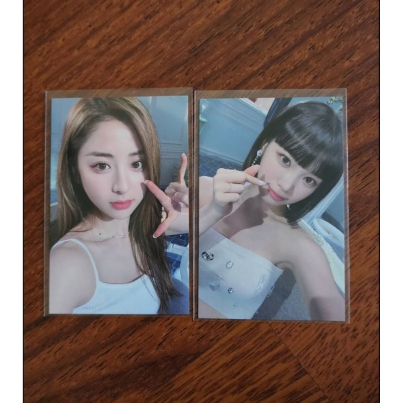 Photocard official showcase fearless le sseradim | Yunjin Chaewon