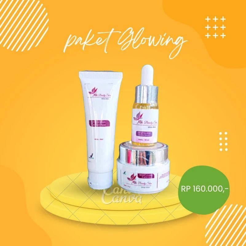 Mk BeautySkin PAKET HEMAT GLOWING