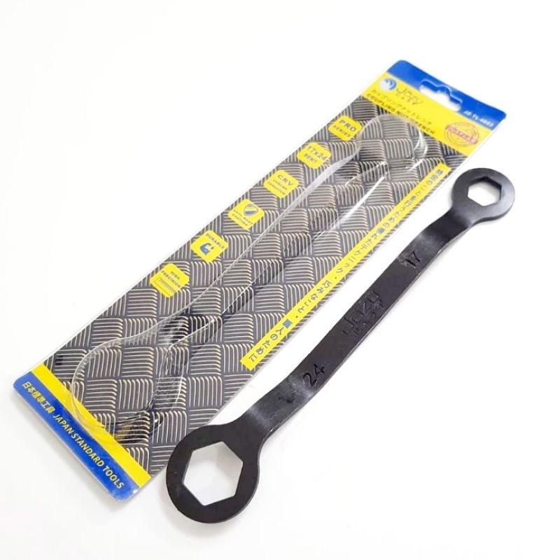 Kunci TUTUP KLEP Tahanan Kopling Blok Mesin Ring Mur 17x24 mm 17mm x 24mm Lurus Bengkok CVT Matic -