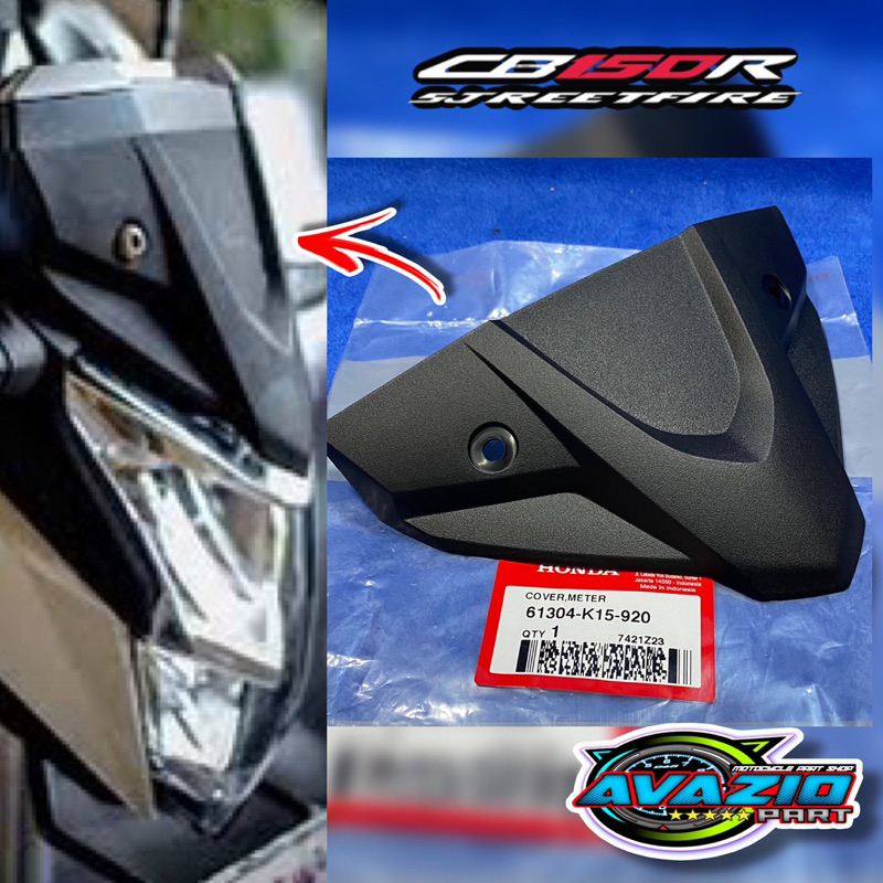 VISOR DEPAN CB150R LED COVER METER CB150R STREETFIRE 2015-2021 ORIGINAL