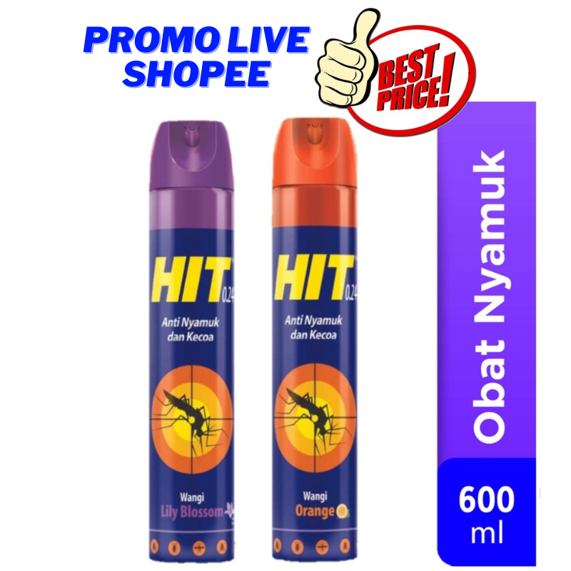 HIT Obat Nyamuk Semprot 600ml