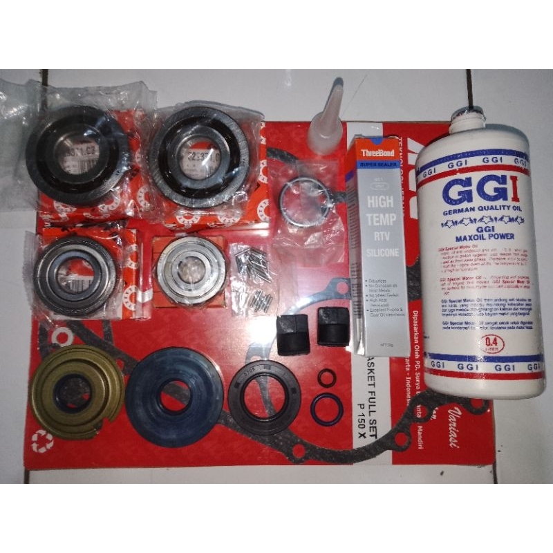 paket bearing FAG Made in germany turun mesin Vespa super/bajaj kruk as kecil