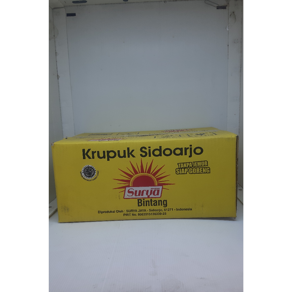 kerupuk udang sidoarjo surya bintang kancing 5kg