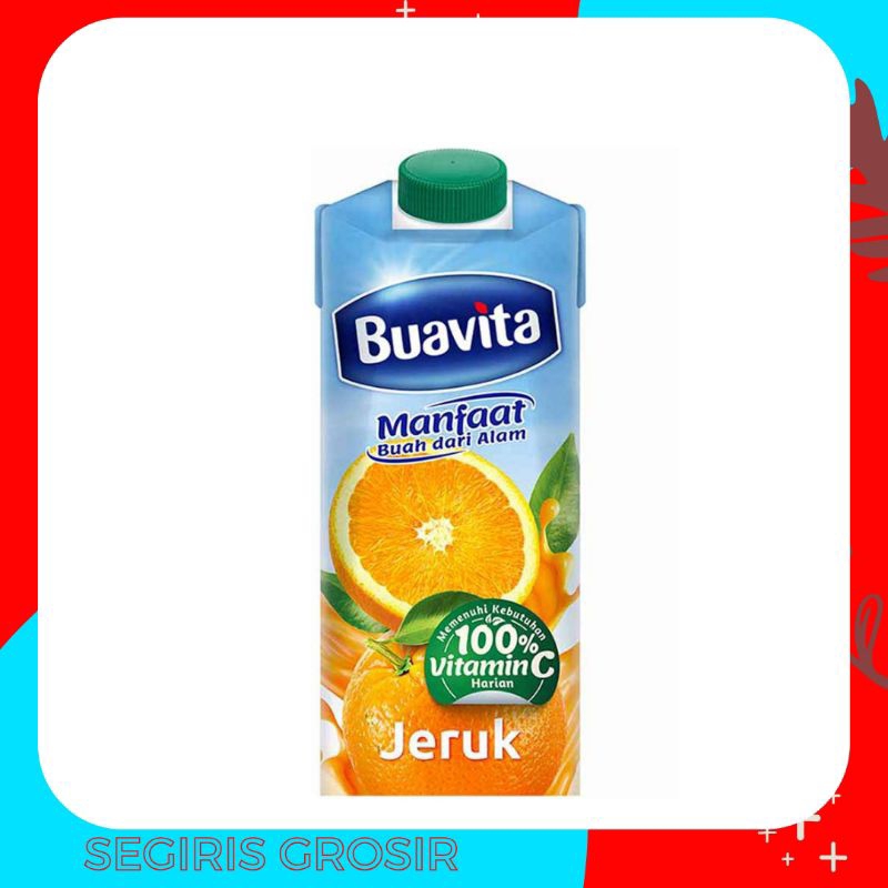 Buavita jus rasa Orange jeruk 1 liter