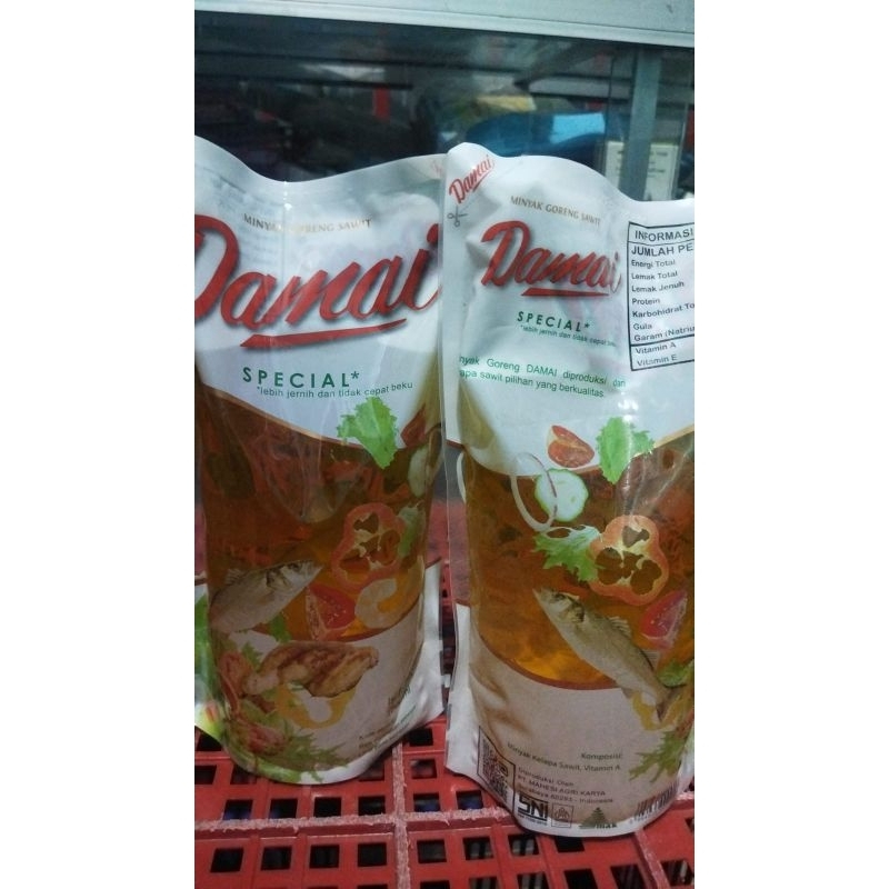 

Promo Minyak Goreng 1 liter DAMAI