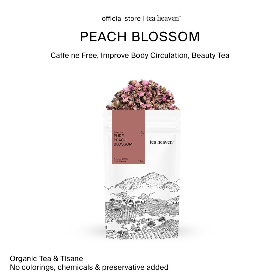 

Tea Heaven Peach Blossom Teh Bunga Persik