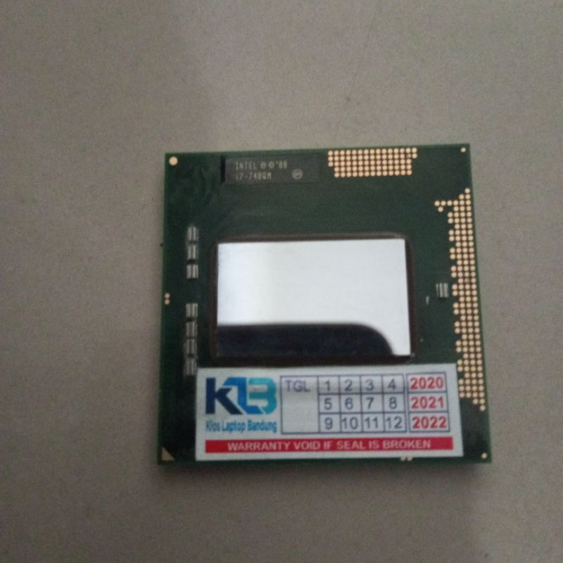 Processor laptop intel i3 350m / i7 740qm