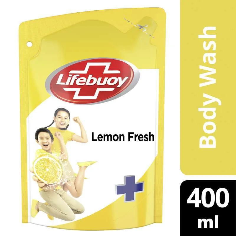 sabun lifebuoy cair lemon fresh 400ml
