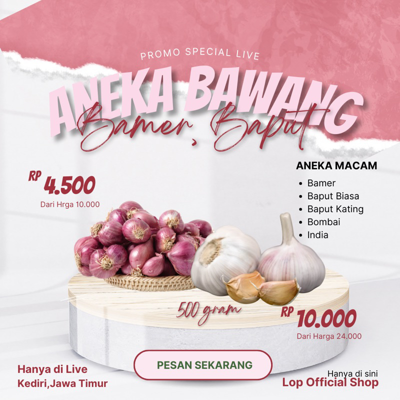 

Aneka Bawang 500g