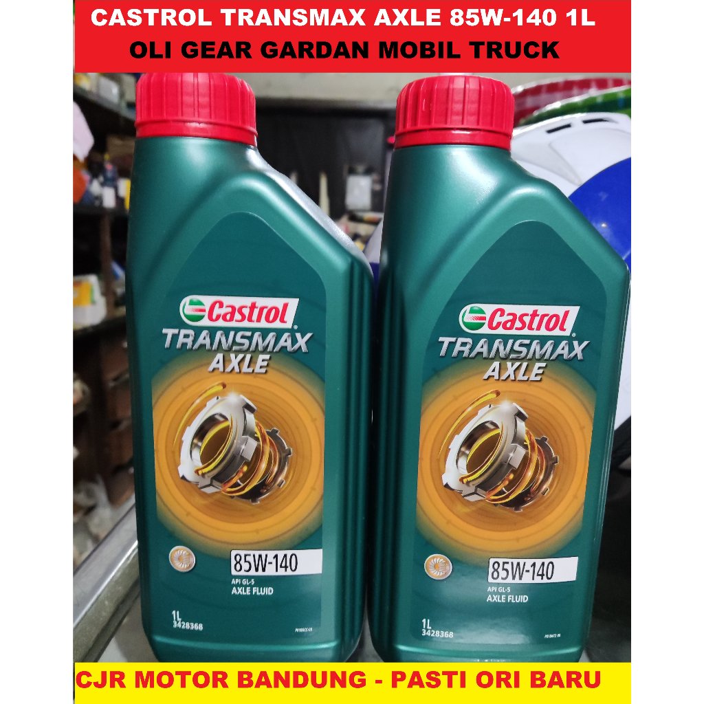 Oli Castrol TRANSMAX Axle GL5 85W 140 Oli Gear 140 Gardan Mobil Multigrade 1 Liter