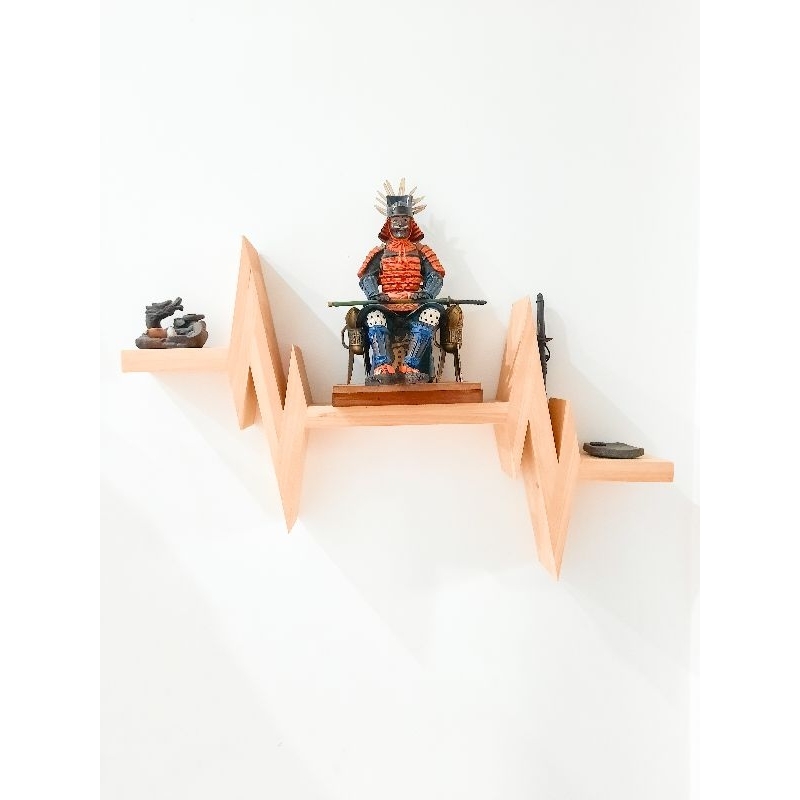 Rak dinding Dekorasi dinding tempat buku