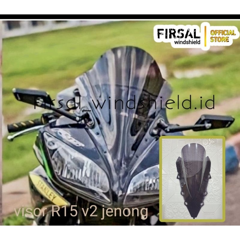 VISOR YAMAHA R15 V2 (2014-2017) MODEL JENONG