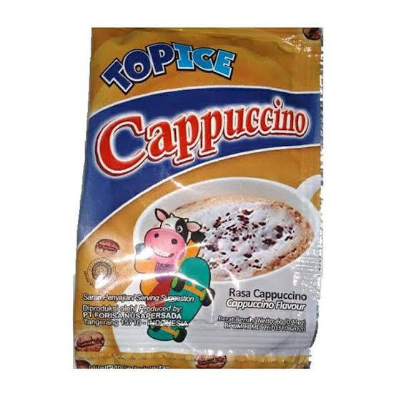 

TOP ICE Rasa Cappucino 6 gram x 10 sachet - DNA Toserba