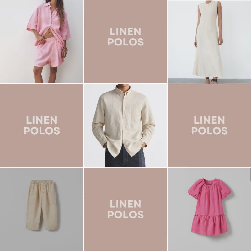 Kain Meteran LINEN POLOS Lebar 1.4m