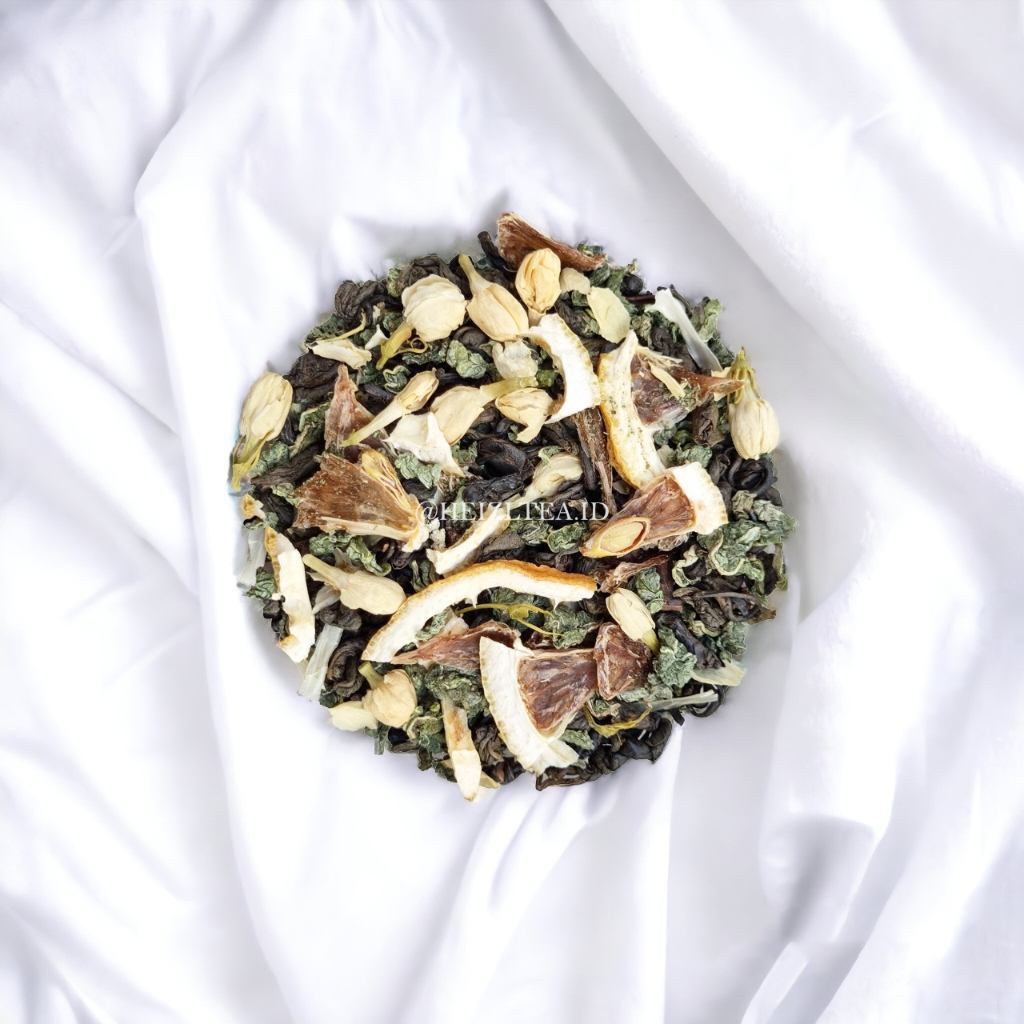 

XMASTER HEIZL GREEN SERENADE TEABLEND GREEN TEA PEPPERMINT, LEMON, JASMINE