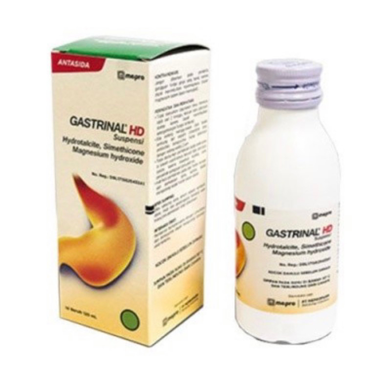 Gastrinal HD sirup 120 ml ( obat maag perut kembung )