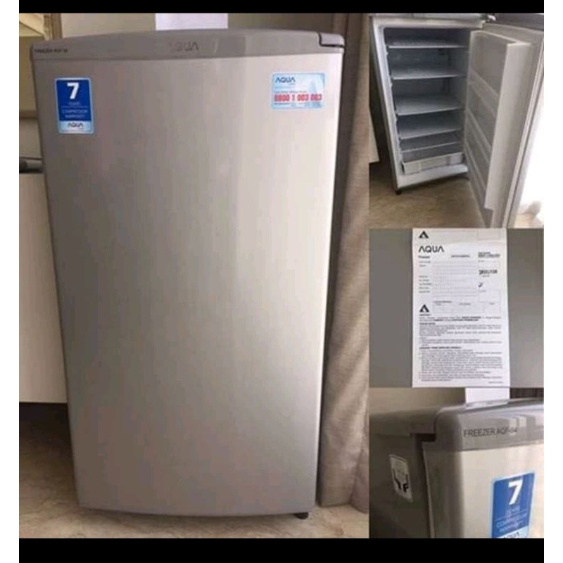 Preloved Freezer AQUA / freezer ASI