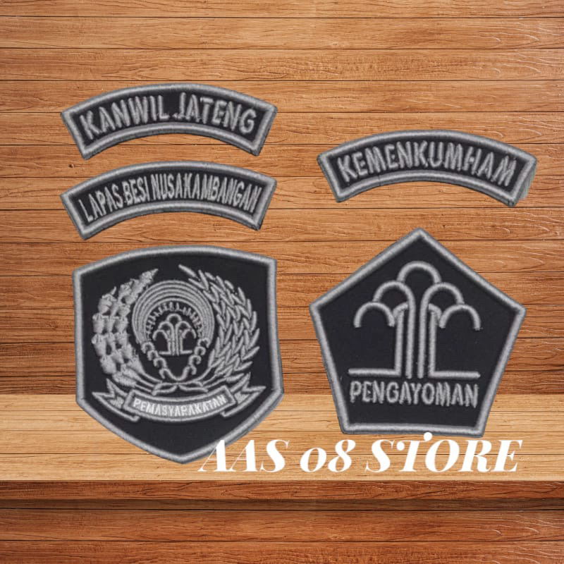 BORDIR LAPAS PDH TIMBUL BARU ATRIBUT LAPAS PDH TERBARU ABU POLSUSPAS PDH BARU TIMBUL