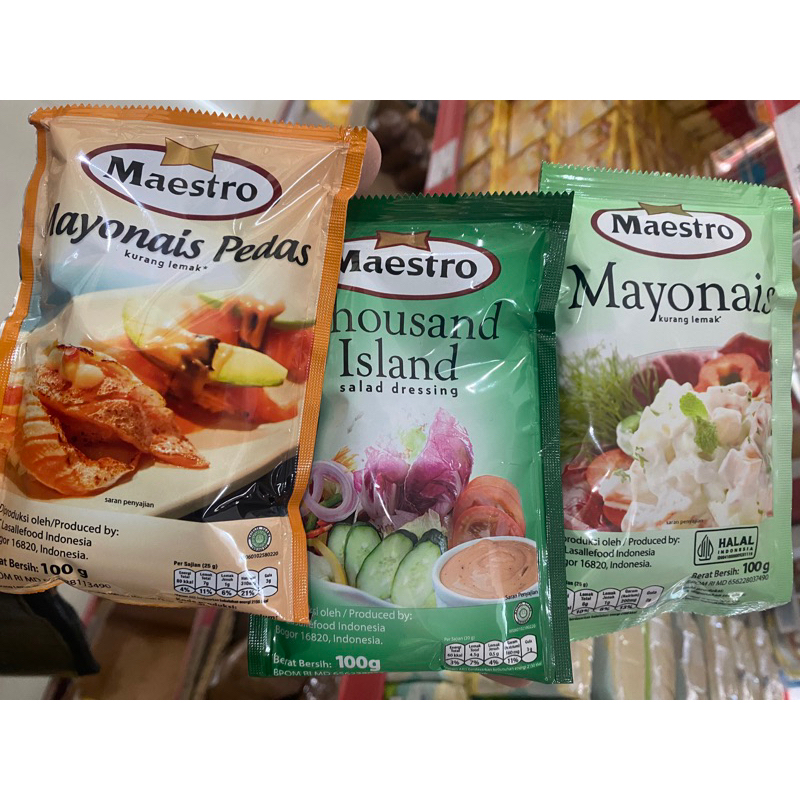 

3pcs Meastro mayonais @100gram