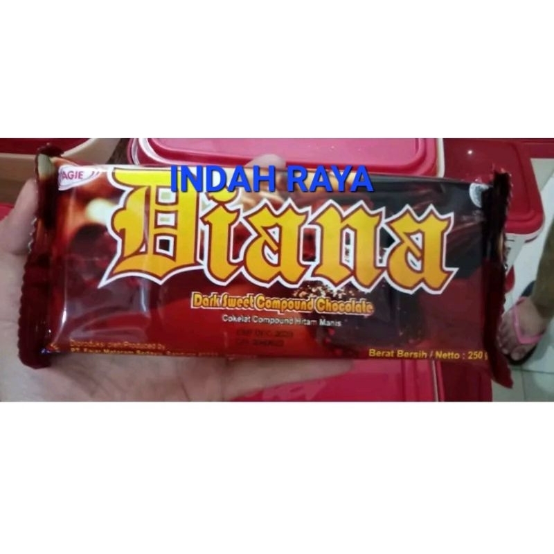 

COKLAT BATANG DARK COMPOUND DIANA 250G