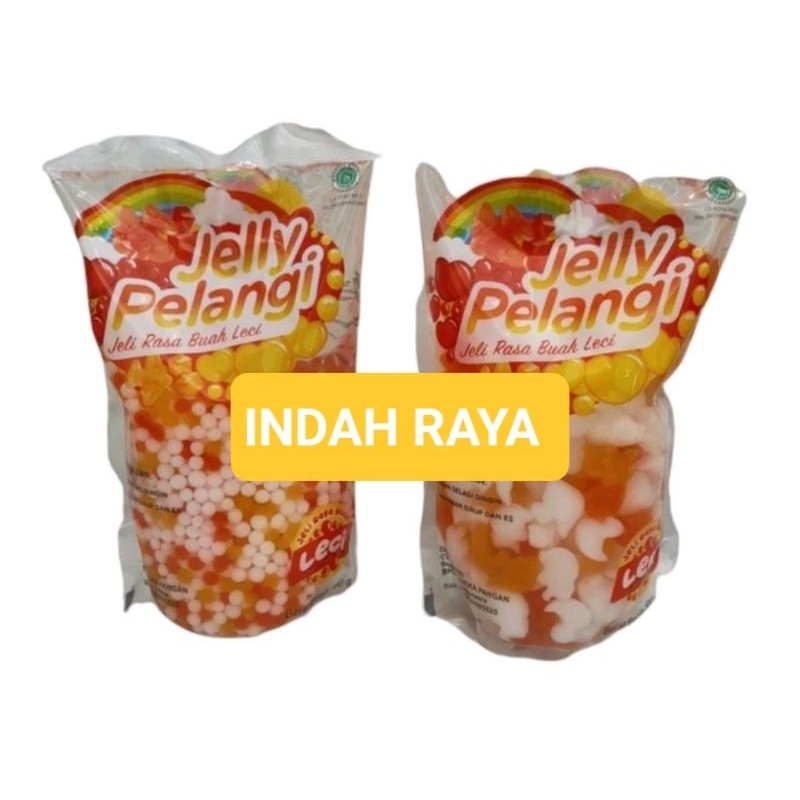 

JELLY PELANGI BUBLE & MOTIF RASA LECI 500G