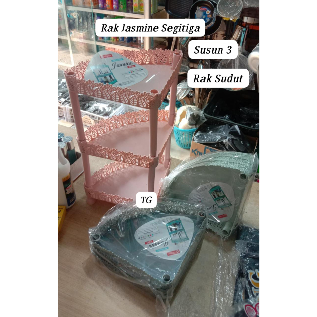 VS - RAK JASMINE SEGITIGA RAK Bumbu segitiga warna RANDOM ya kak