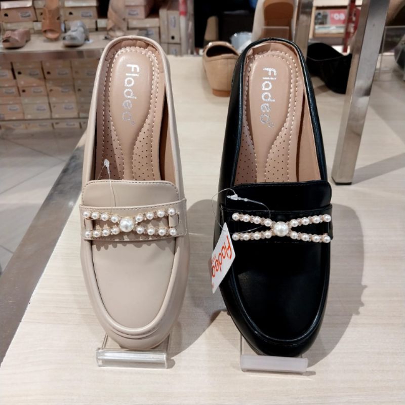 Selop Wedges Wanita FLADEO ORI