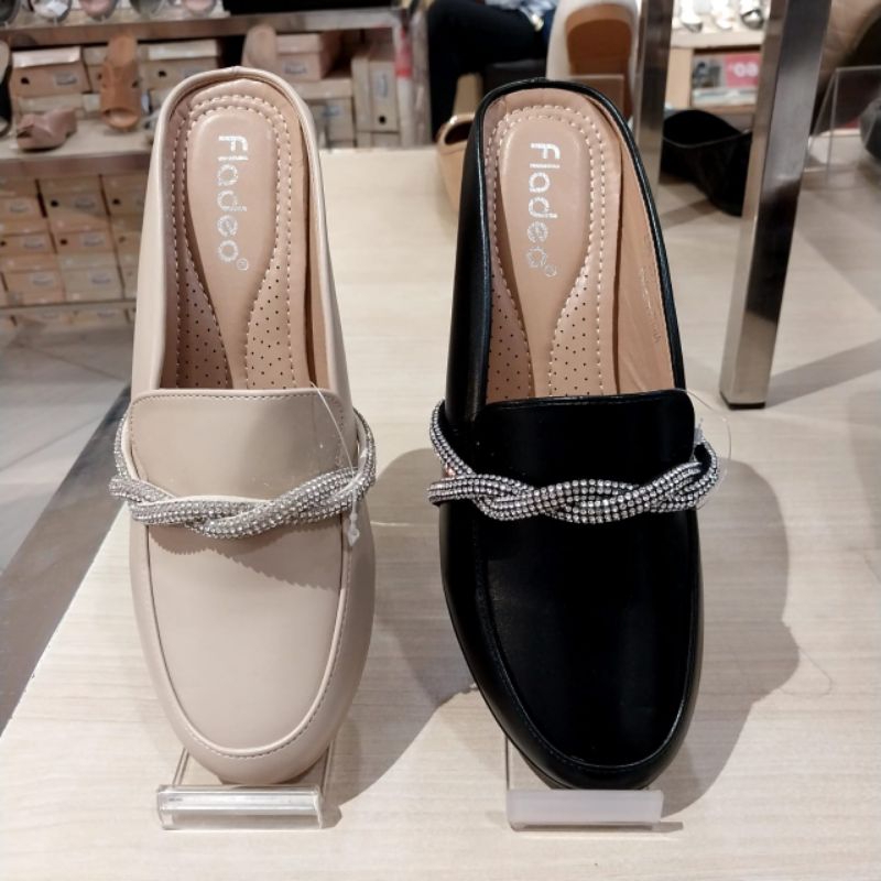 Selop Wedges Wanita FLADEO ORI