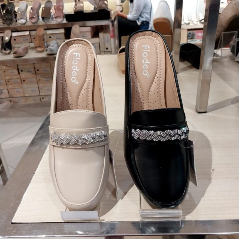 Selop Wedges Wanita FLADEO ORI