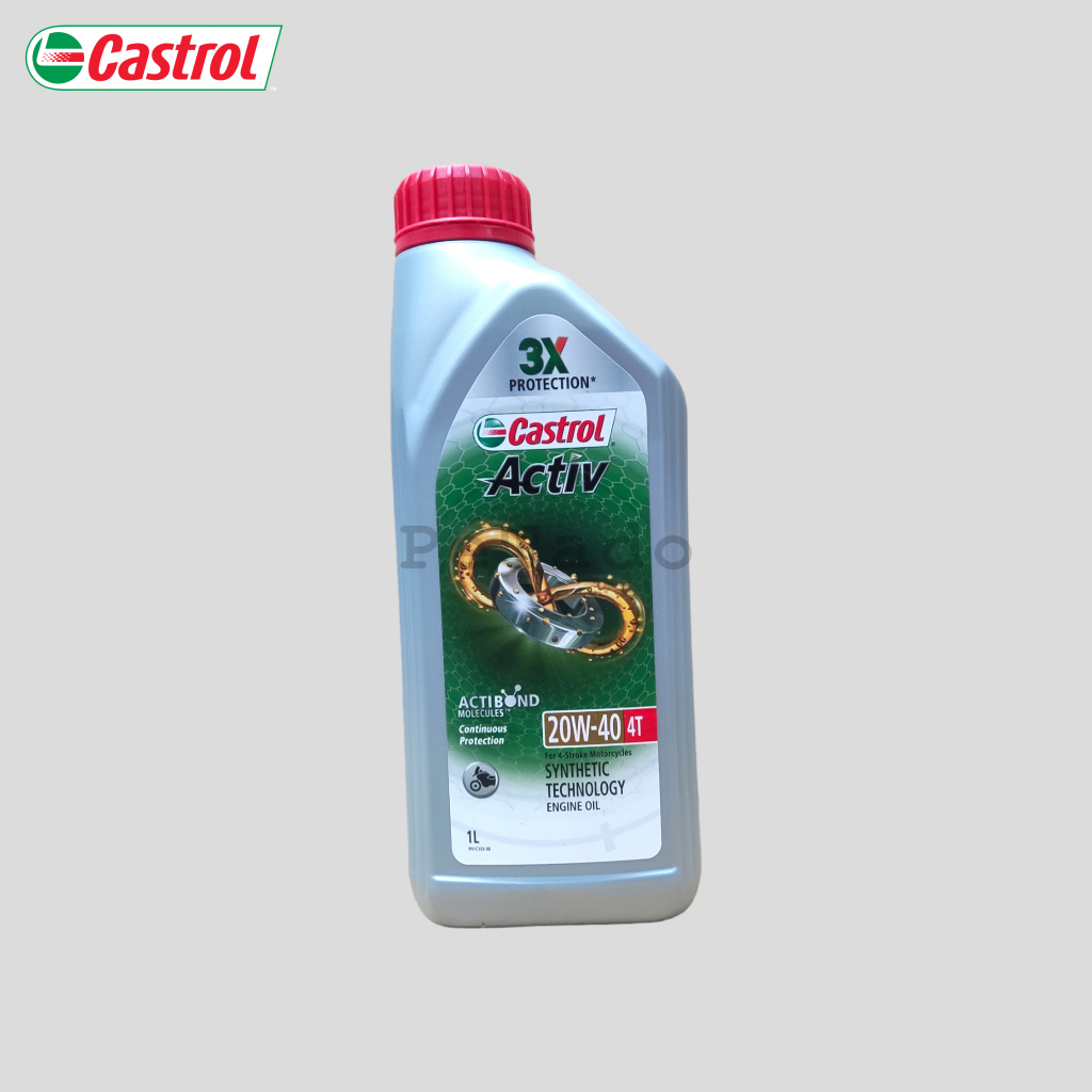 Oli Castrol Activ 4T 20W-40 JASO MA2 1L