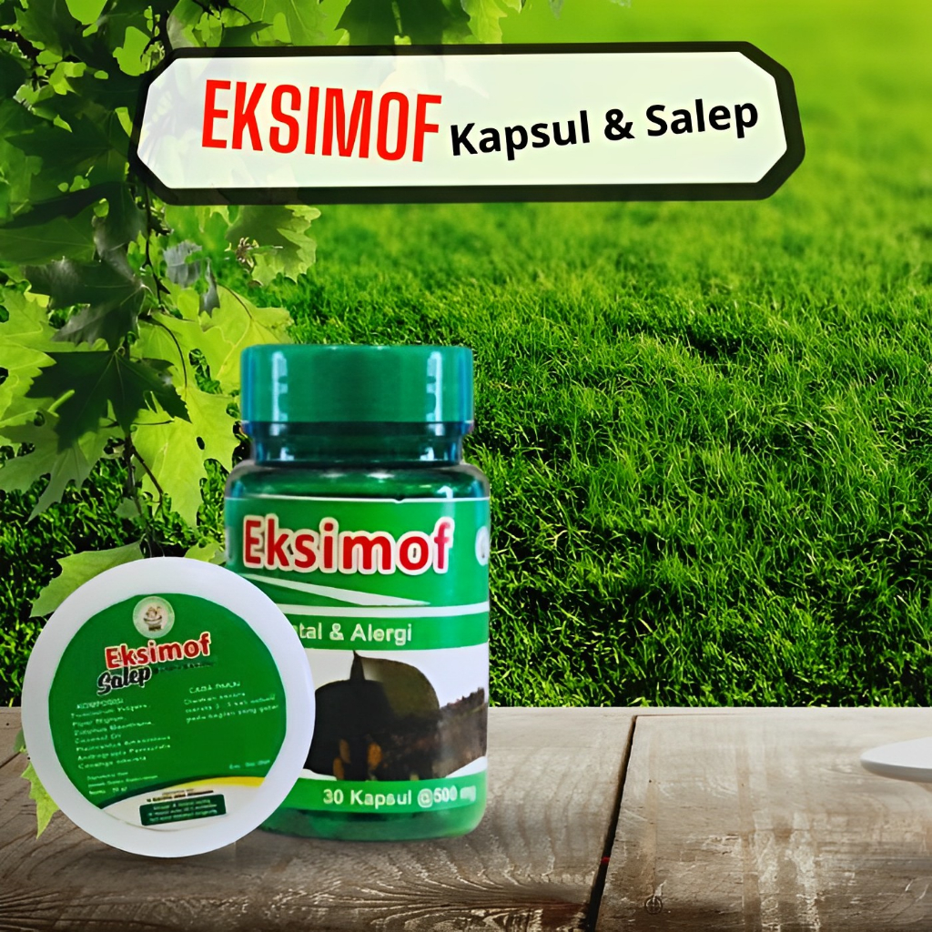 Obat Gatal Eksim Kurap Paling Ampuh Kapsul dan Salep Eksimof